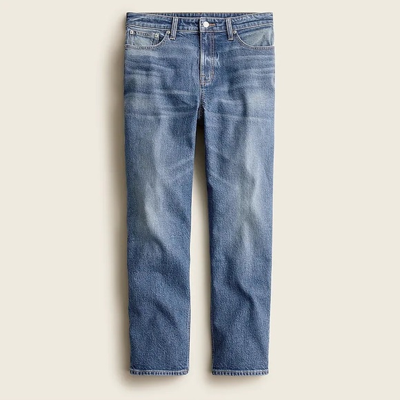 NWT J. Crew Curvy full-length '90s classic straight jean in Poole wash Size 29